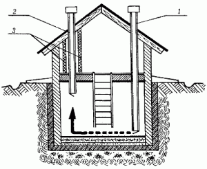 вентиляция погреба